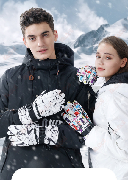 winter ski gloves